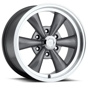 Vision Wheel American Muscle – 141 LEGEND 6 – Gunmetal – 17″x8″ 19mm – Summer Wheels – 141H7883GM19